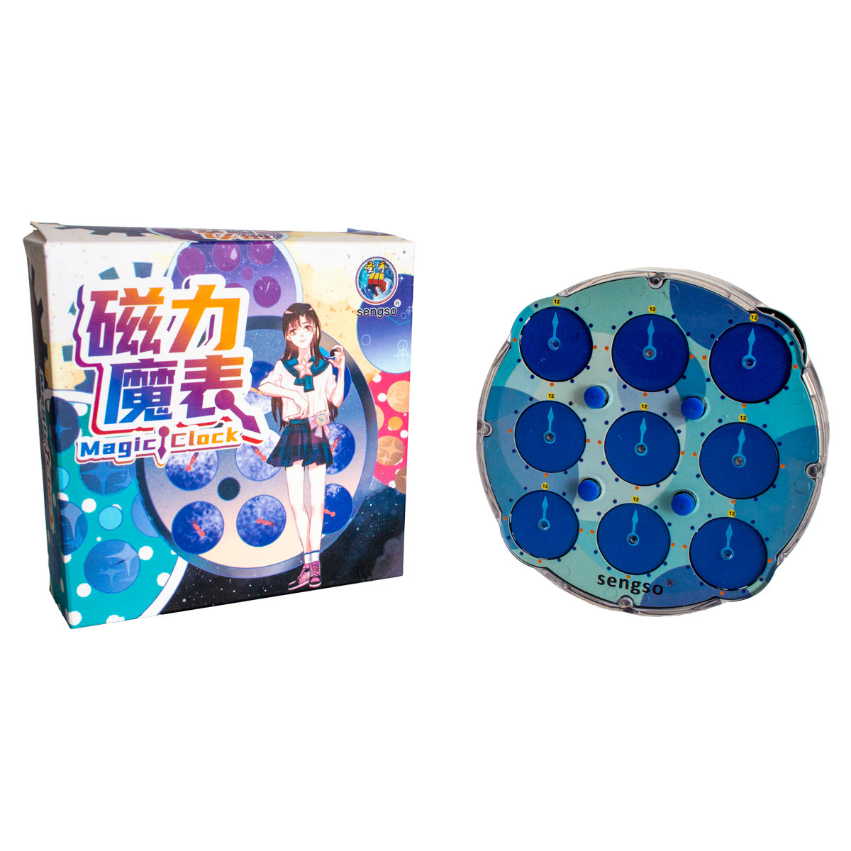 Clock Puzzle - ShengShou Magnetic Clock